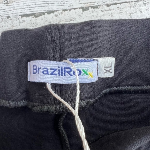 NEW! Brazilroxx‎ Embroidered Multicolor Floral Legging Pants Womens Size XL Boho - Picture 8 of 16